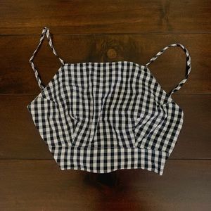 gingham kendall and kylie tank top